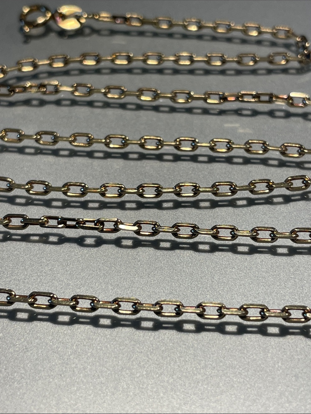 Vintage 13.5k (562) Biker Link Chain 18” 7 grams - Picture 10 of 13